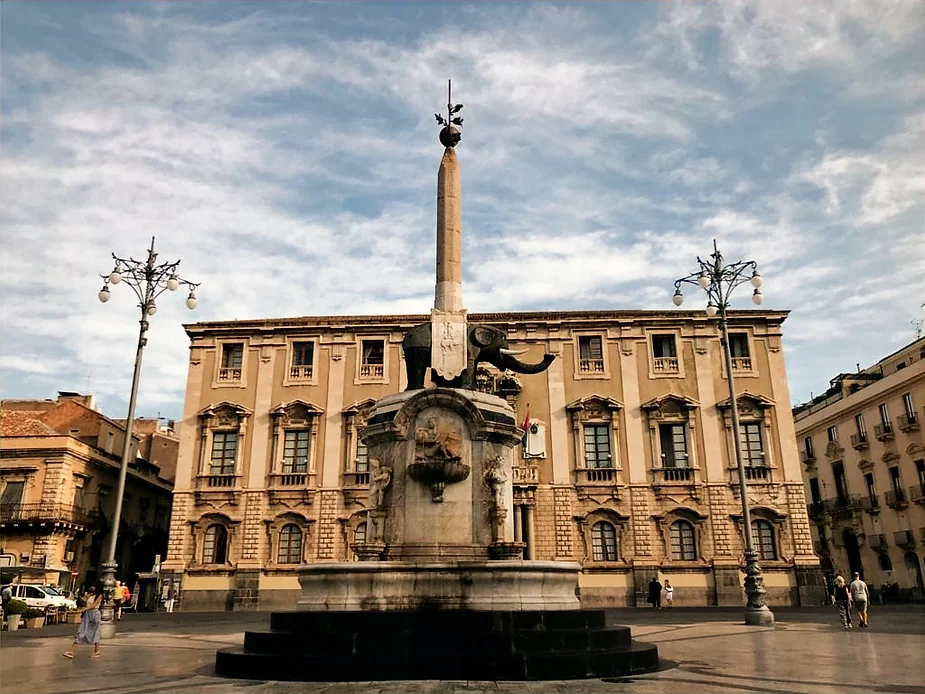 Elephant statue in Catania